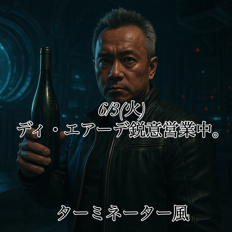 本日、6/3(火)ディ・エアーデ鋭意営業中。